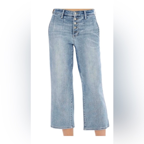 Judy Blue wide leg cropped size 9/29 - Picture 11 of 12